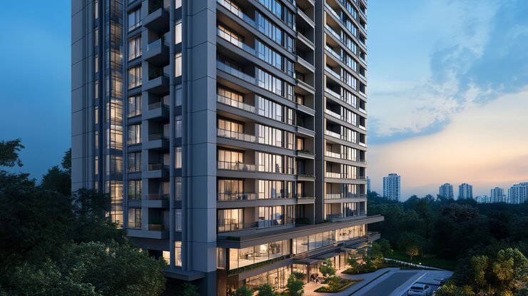 Adani Luxury Towers Thane upcoming apartments in Teen Hath Naka starting 2.00 Cr