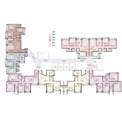 Godrej Thane 2 BHK floor plan