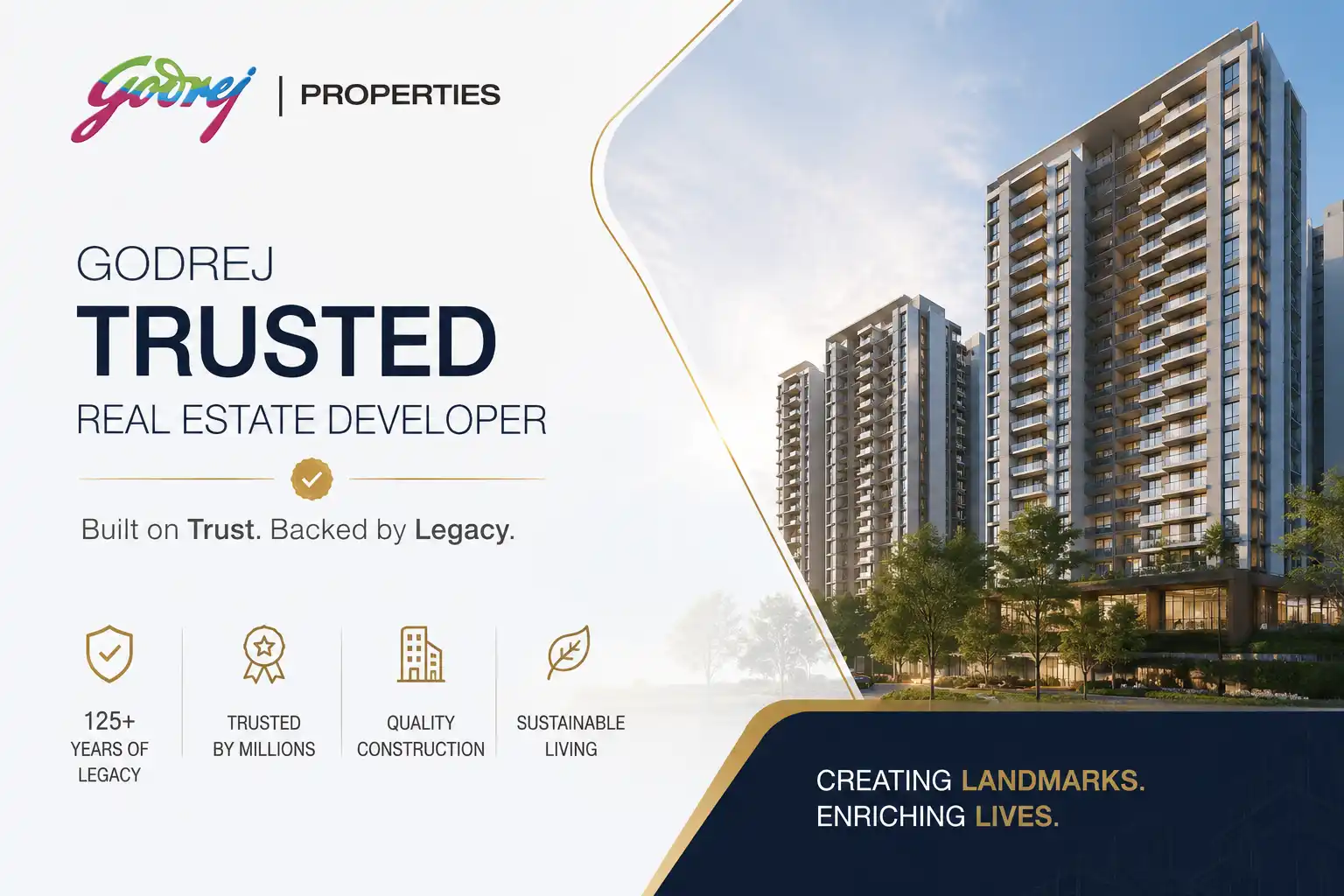 Godrej Properties official logo for Thane projects